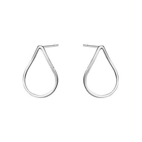 Sterling Silver Open Form Earrings