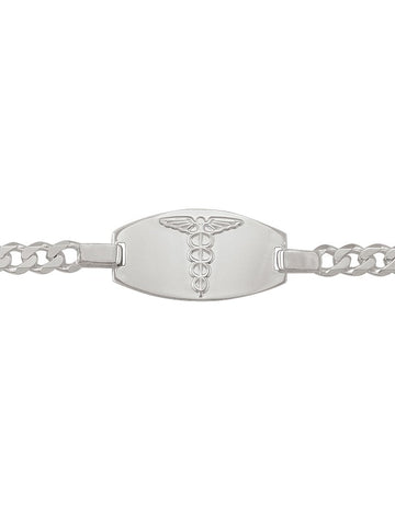 Sterling Silver Medic Bracelet