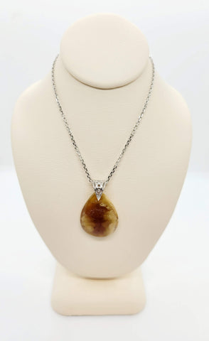 Amber Healing Stone Necklace