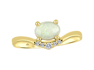 Gold Opal RIng