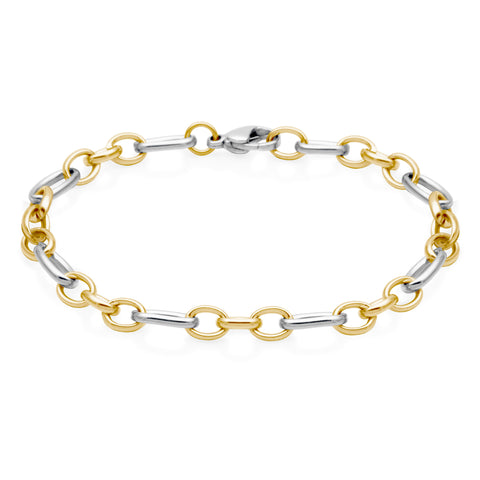 Steelx 2-Tone Link Bracelet