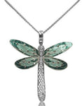 Enameled Dragonfly Necklace