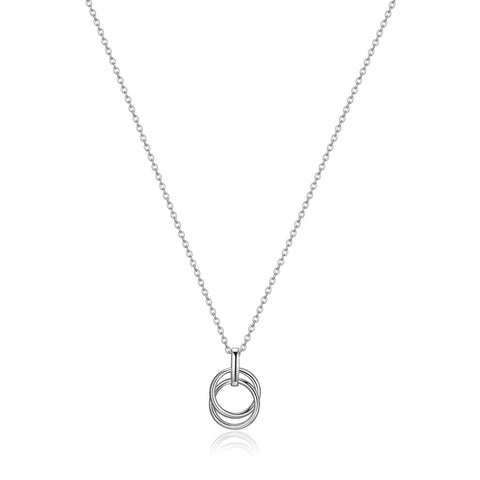 Elle "Lyra" Interlocking Circle Necklace