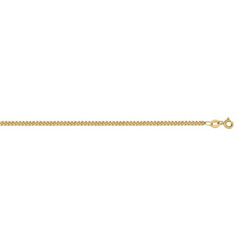 10K Yellow Gold Curb Chain