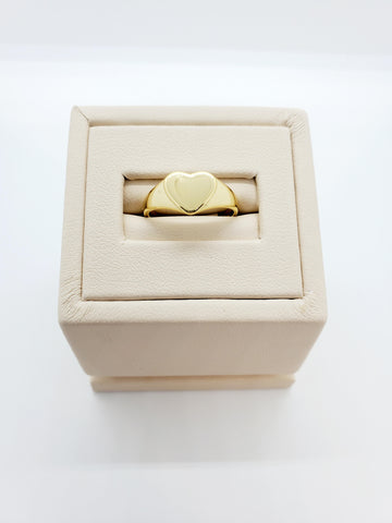 Gold Plated Signet Ring