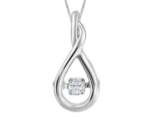 Canadian Diamond "Dancing Diamond" Necklace
