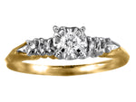 10K Gold Engagement Ring