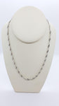 22" Singapore Sterling Silver Chain