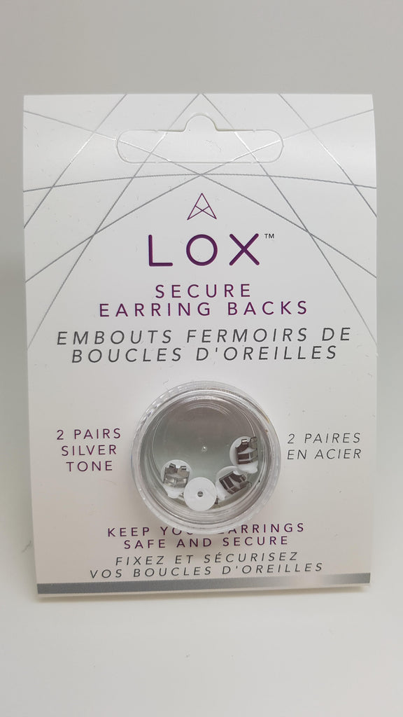 LOX Gold Earrings Backs - Secure, Locking and Lifting